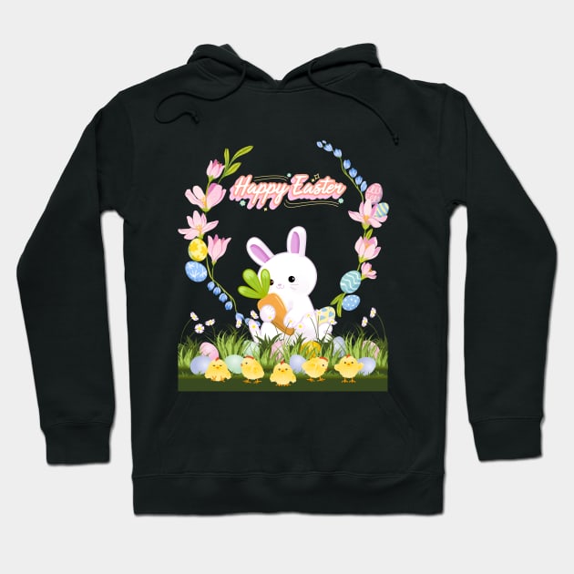 Happy Easter Hoodie by Seasonal Besties